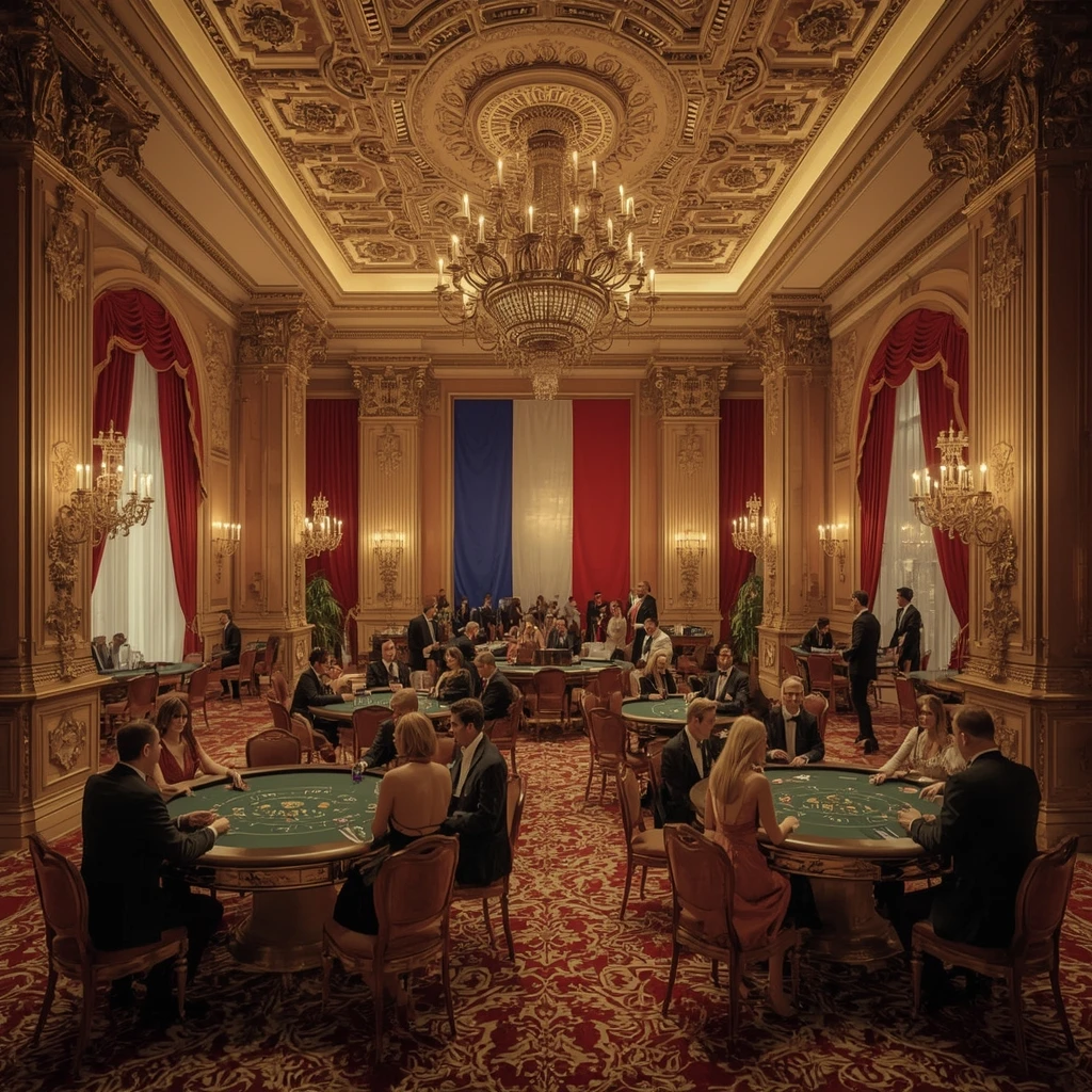 Le casino et le drapeau français CASINO777